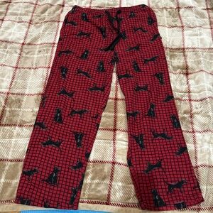 Black lab pajama bottoms